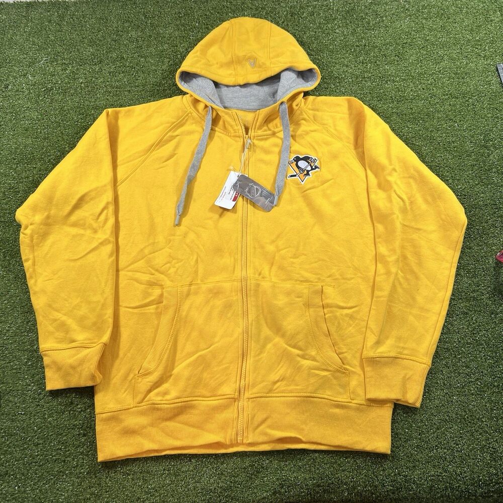 Men’s Large Pittsburgh Penguins ANTIGUA Revolve Zip Up Jacket New NWT